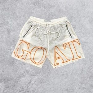 Sneak Gallery “GOAT” Spell Out Streetwear Hypebeast Shorts